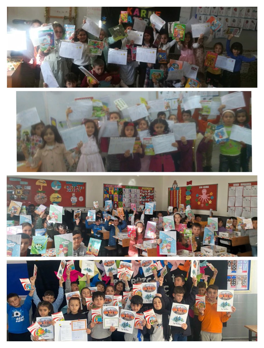 Konya Büyükşehir Belediyemizin hazırlamış olduğu şivlilik paketleri,hikaye kitapları ve öğretmenlerimizin kıymetli hediyelerini öğrencilerimize hediye ederek dönemi kapattık.Çok teşekkürler.
<a href="/Konyabuyuksehir/">Konya Büyükşehir Belediyesi 🇹🇷</a>
<a href="/u_ibrahim_altay/">Uğur İbrahim Altay</a> <a href="/gokhanmurat1/">Murat YİĞİT</a> <a href="/brahimiman15/">İbrahim Şişman</a> <a href="/OkanTekkalan/">T E K K A L A N</a> <a href="/konyamem/">Konya İl MEM</a>