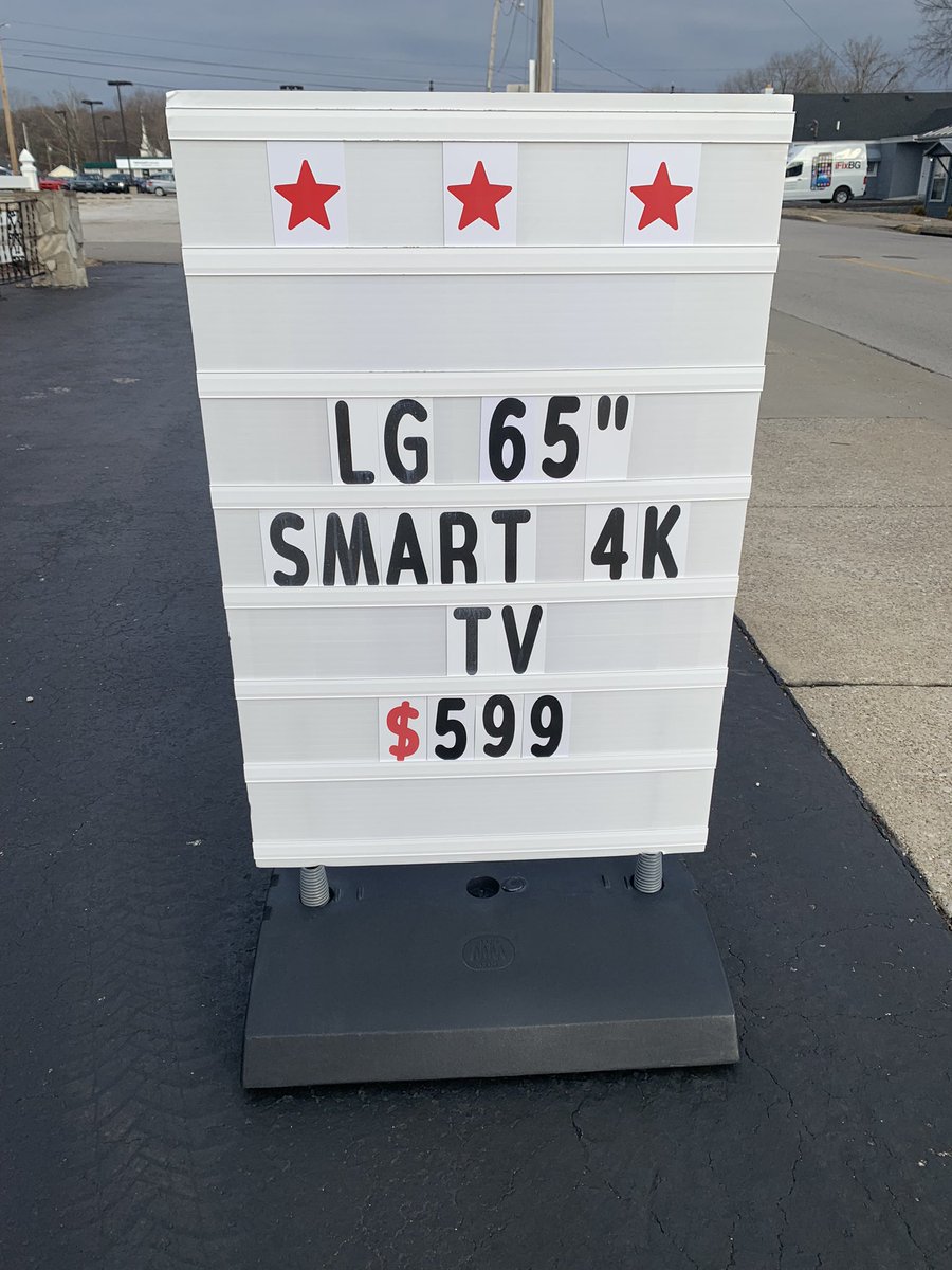 LG 65” smart 4K TV. $599 !!Limited quantities @mcgownaudiovideo