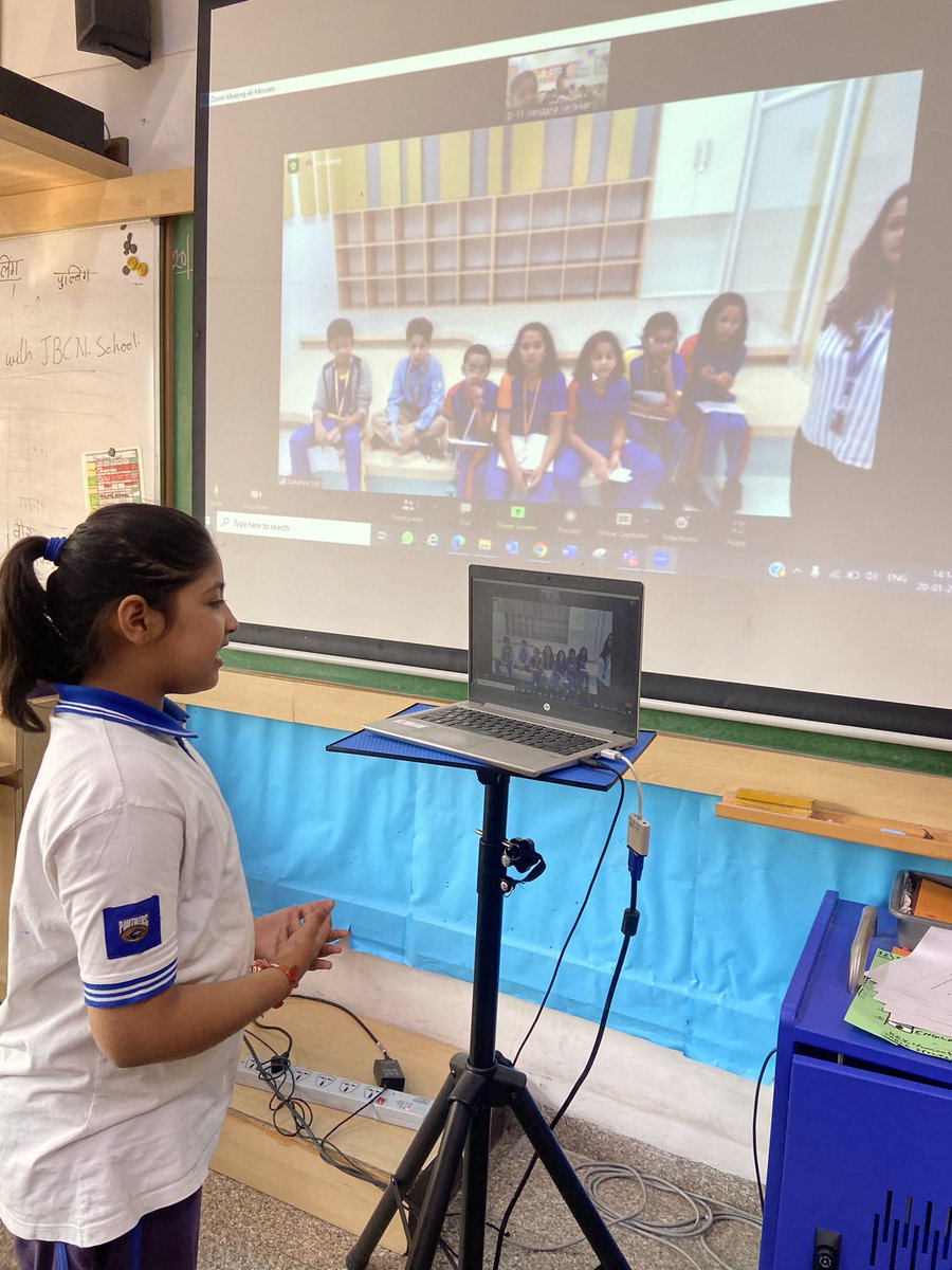 bhaktiilad's tweet photo. An inquiry into the transdisciplinary theme - ‘How the world works’. Students of JBCN Chembur and @DaisMumbai are seen sharing their prior knowledge on the concept of ‘Energy’. #CollaborativeLearning #CollaborationAcrossSchools @SoniaKedia14 @prithabanerje13 https://t.co/Eg9CW51IpC