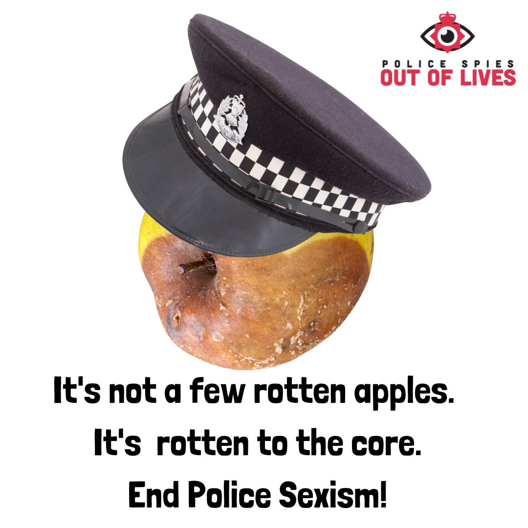 @AntoineSpeaker @itvlondon When talking about #TooManyBadApples please don’t forget #spycops