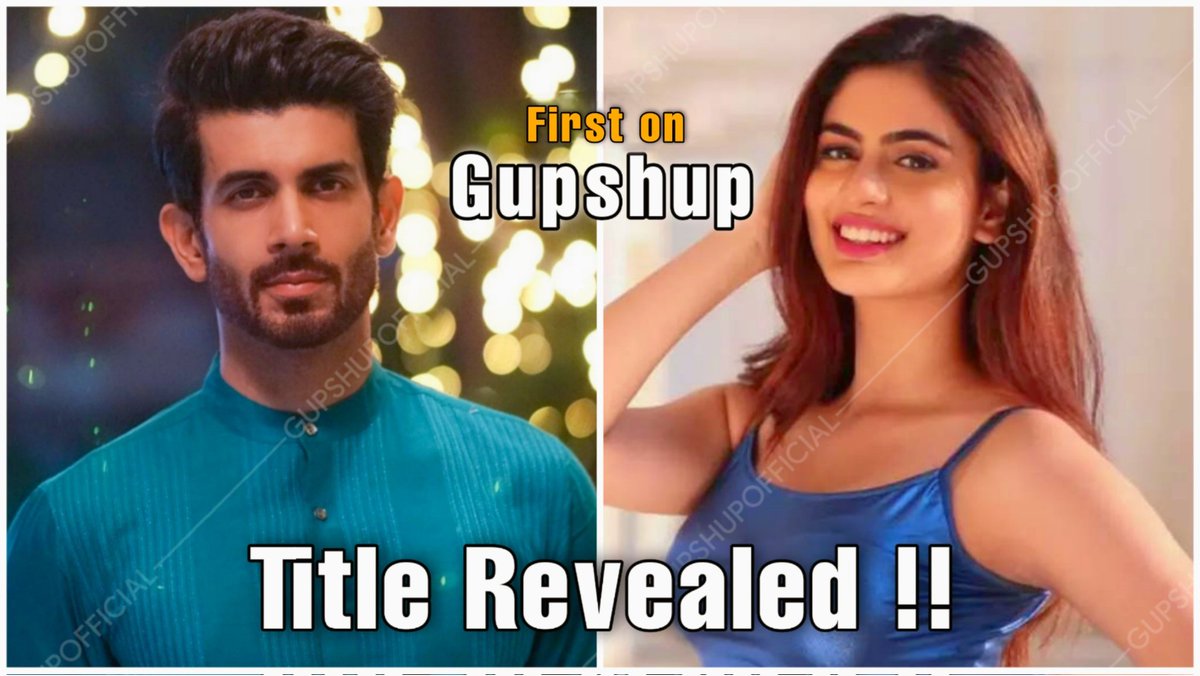 gupshupofficial's tweet photo. #ExclusiveChe 🔥
#NamikPaul and #TanishaMehta starrer on #ZeeTV gets the Title #LagJaGale. It will be produced by Producer #SandiipSikcand under the Banner of #SOLProduction. Show will take 6:30 PM Slot.
@gupshupofficial https://t.co/daQH9xDAnW