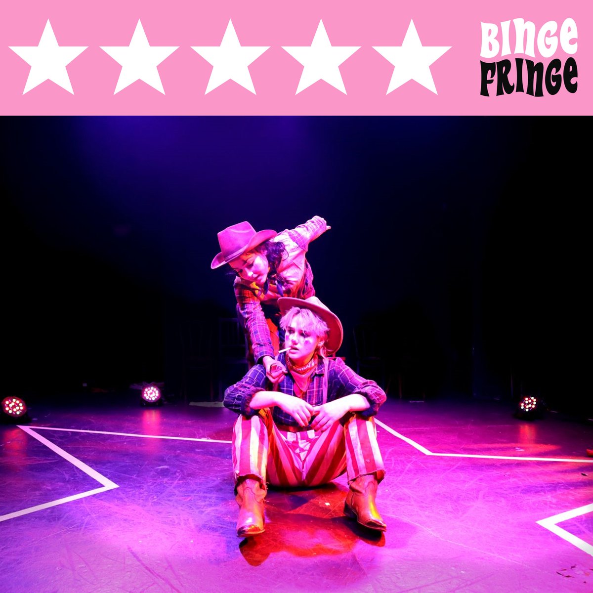 NEW REVIEW 🎭 ⭐️⭐️⭐️⭐️⭐️ for 'And then the Rodeo Burned Down' @andthentherodeo @KingsHeadThtr - 'Rice and Roland’s chemistry is undeniable, it transgresses every character they play, it is embedded in their synchronicity.' Check it out ➡️ buff.ly/3XrdM0e