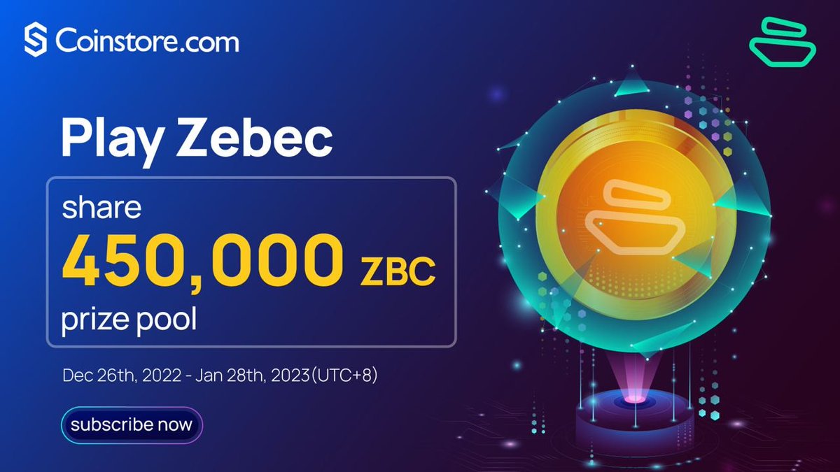 JohnPara20's tweet photo. Be part in Zebec platform experience and share in a prize pool of 450,000 $ZBC.

Automated payments are possible on Zebec anywhere in the world.
Play #Zebec now

Dec. 26th 2022_ Jan 26th 2023 (UTC-8)

Get started now 👇

https://t.co/dTWvwdKfz2 https://t.co/dheHcxPCZF