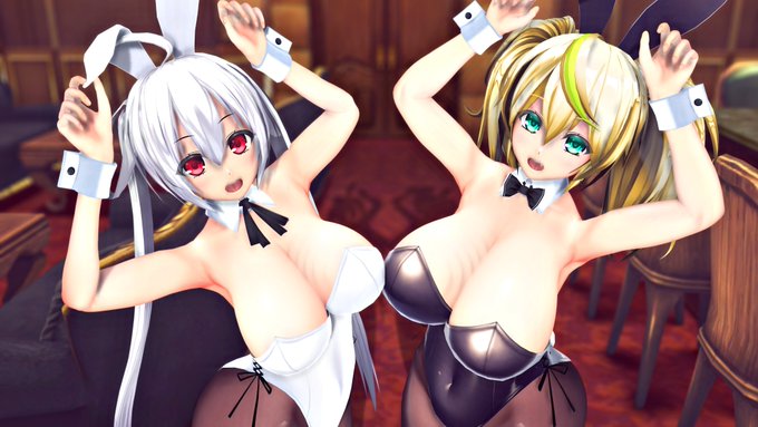 今年はどれだけバニーガールしてもいい年だってきいた #COM3D2 