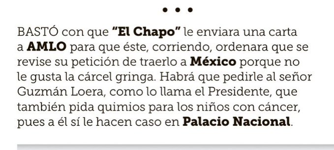 Triste realidad de México en los tiempos del miserable que habita en palacio.