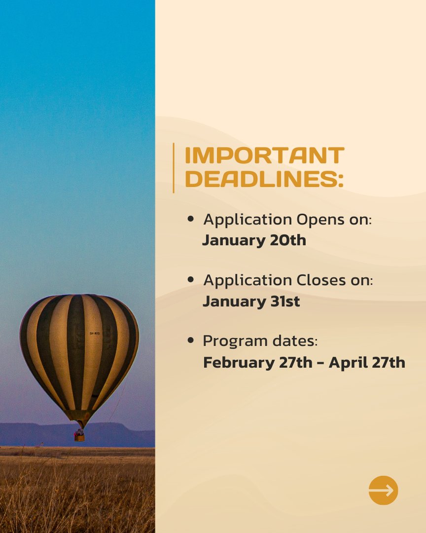 AfrisosNGO's tweet photo. How to Apply? / Important Deadlines?
#afrisos #serengeti #openapplication #adventureprogram #Tanzania #Africa #filmmaking https://t.co/Xg4GyaQ4C7