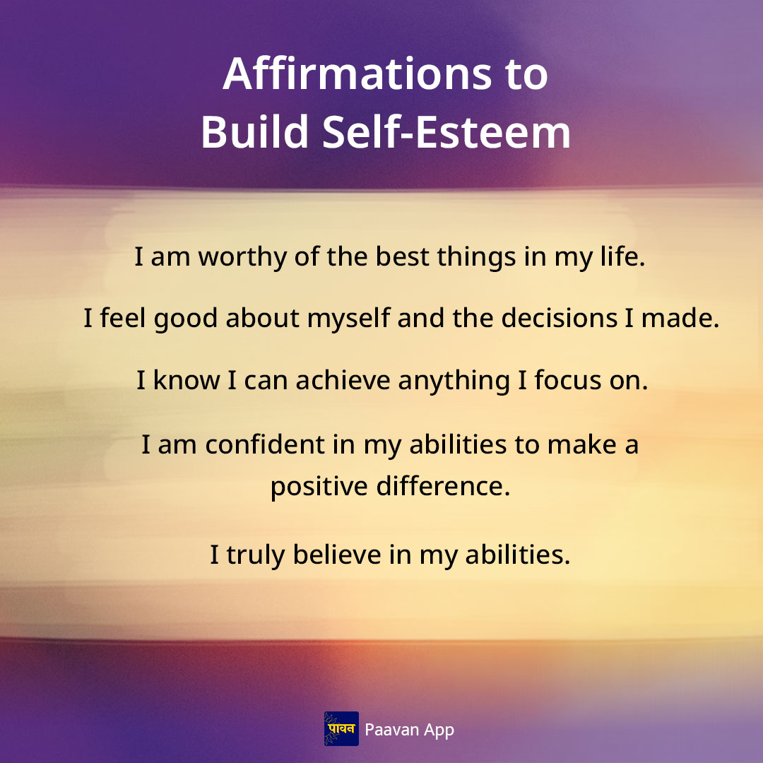 paavanapp's tweet photo. Affirmations to build Self-Esteem
.
.
.
.
.
#affirmations #positiveaffirmations #dailyaffirmations #affirmationsoftheday #affirmationsdaily #affirmationspositives #lawofattractionaffirmations #morningaffirmations #positiveaffirmationsdaily #affirmationswork #Paavan #PaavanApp https://t.co/kks2ssJEGq