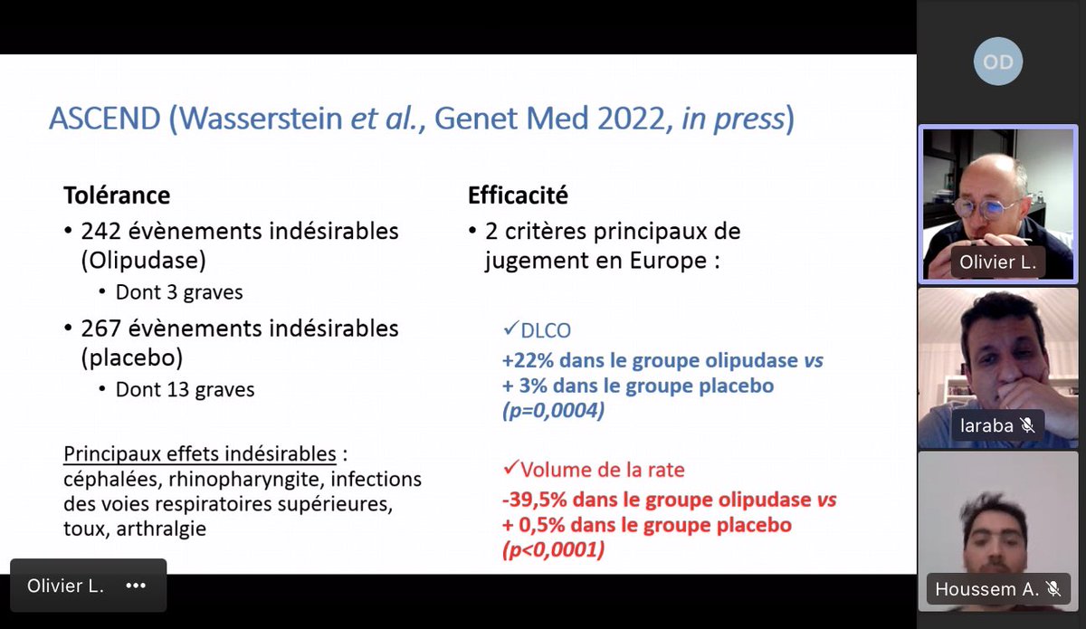 Rupee_Indipexy's tweet photo. 🚨 6th #FYIE 🔑 points : 🚨
Pr Lidove
#Niemann-Pick :
-Hepatosplenomegaly➕ILD➕⬇️ HDL-C➕Cytopenia 🩸
-Rule out other causes ➡️ ASM activity ➡️🧬 sequencing
-ASCEND : Olipudse ➡️ Well tolerated ➕ Efficient
-📈Rate of cancer & MGUS & spleen rupture https://t.co/ubWbBZq7gM