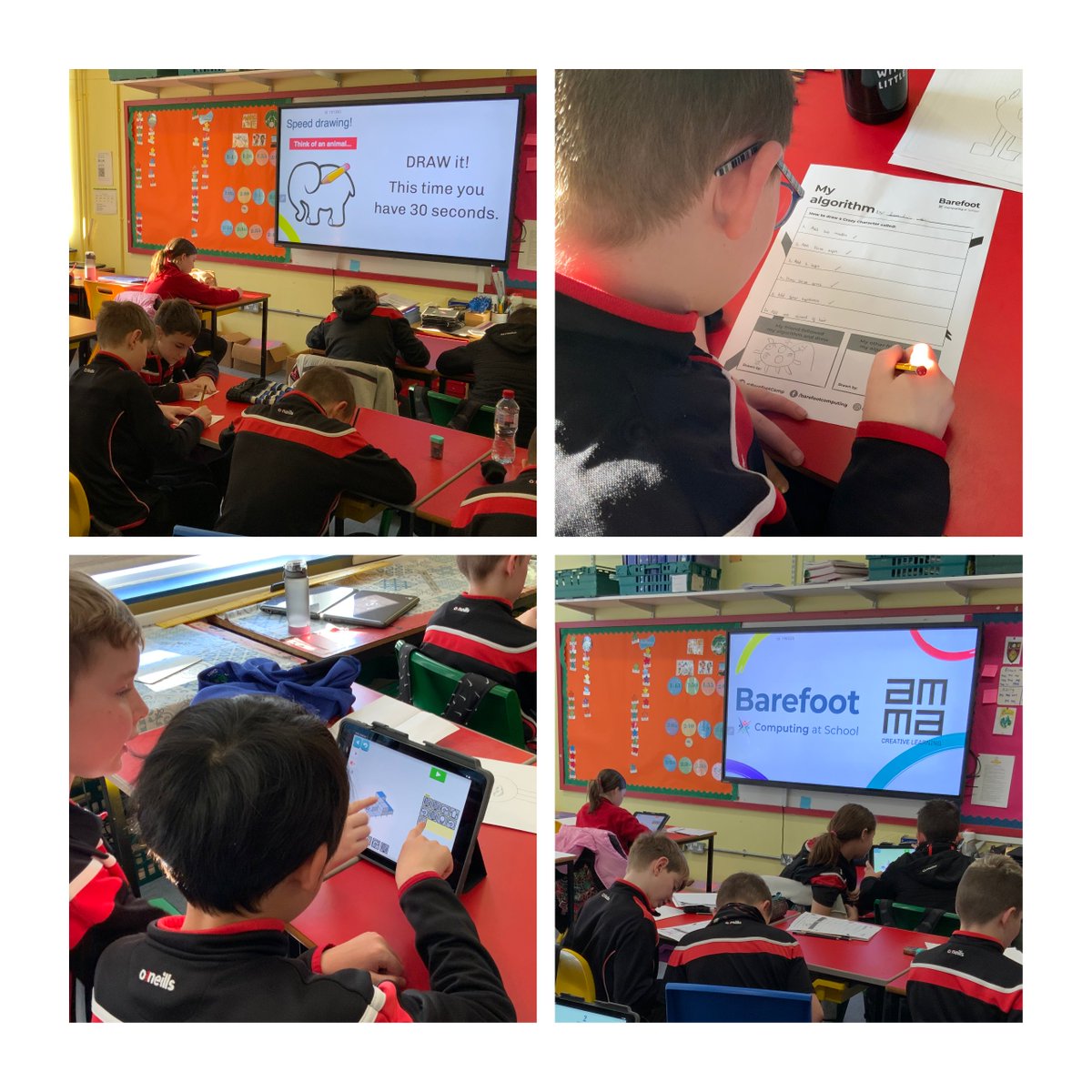 amma_centre's tweet image. Just wrapped up an awesome Barefoot Computing session with pupils from @KingsislandPS ! They were coding and problem-solving like pros! Their creativity was off the charts and we had an absolute blast!
@BarefootComp
@nonnyjem
#codingfun #computationalthinking #education