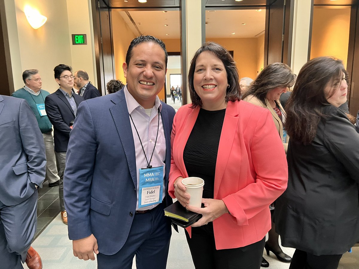 So excited for the Annual MMA conference a thank you <a href="/massmunicipal/">Mass. Municipal Assn</a>!