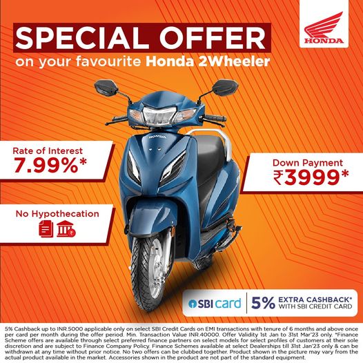 honda_rainbow's tweet image. Get special offers like 5% cashback and more on the purchase of a brand new Activa.
The Rainbow Honda
8178274694
#amcservice #serviceoffer #bikemechanic #bestbikeservice #lowcost #bestservice #service #hondalovers #hondamotorcycle #hondalove #hondascooter #wheelersindia