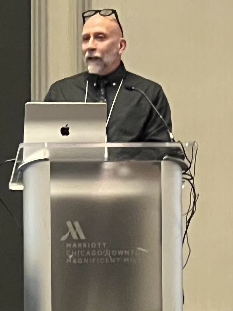 tabrego24's tweet photo. So lucky to be able to listen to Paul Thomas today, The Radical  Scholar at The Comprehensive Literacy and Reading Recovery Conference!  Chicago! 👍👍👍 #23litcon https://t.co/Mjf0MxJqYG