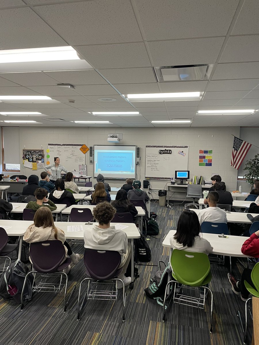 Shouts out to the <a href="/LPLancers/">Lake Park HS</a> counselors who came to RMS to prep 8th graders about coming to Lake Park…can’t believe we’re already getting ready to send this crew off!