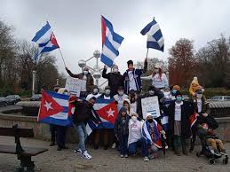 SoberonGuzman's tweet photo. El fortalecimiento de los vínculos entre #Cuba y los cubanos en el exterior es continuo, irreversible y permanente.

Mantenemos un intercambio fluido con nuestros compatriotas que se unen a nuestros reclamos internacionales, la condena al bloqueo y a la política hostil de EE.UU. https://t.co/LqyRCVyF0H