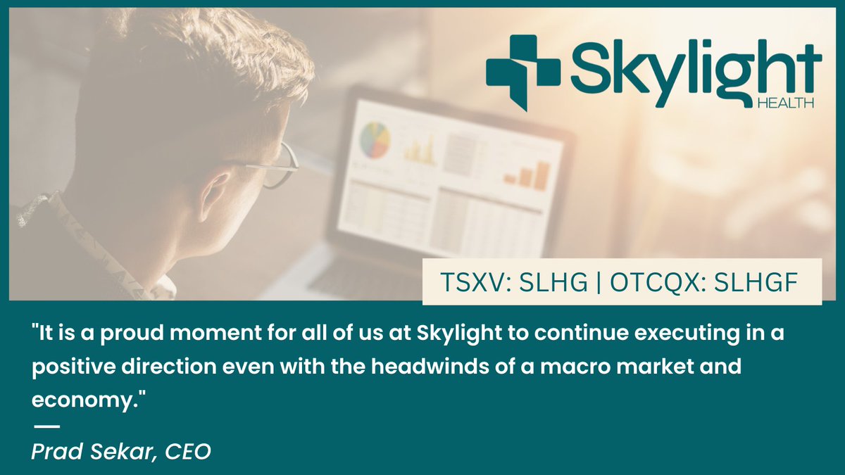 SkylightGroupIR's tweet photo. "It is a proud moment for all of us at Skylight to continue executing in a positive direction even with the headwinds of a macro market and economy." 💬 Prad Sekar, CEO
» https://t.co/GFwJqhOViy
#investingnews #TSXV #OTCQX #OTCmarkets 
🇨🇦 $SLHG 🇺🇸 $SLHGF https://t.co/GLvEzGXrEP
