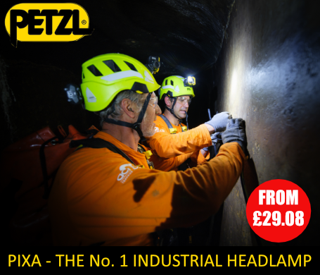 The Petzl PIXA is the best industrial headlamp on the market, shock and waterproof it comes in 3 strengths and there is also a rechargeable option.
skylandequipment.com/collections/pe…