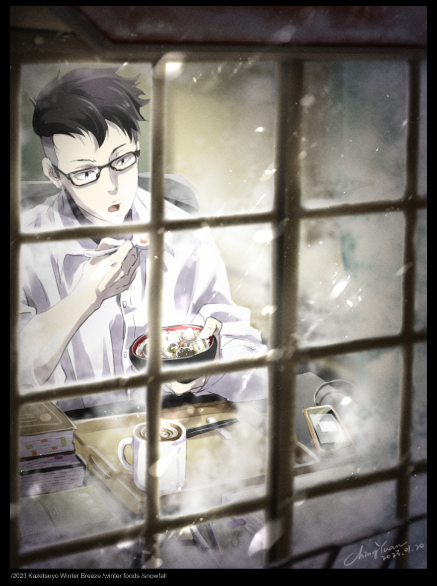 chingyuan2007's tweet photo. /風が強く***いる /Run with th* Wind #kazewinter
Hot latte&amp;chicken soup by Haiji😇
Ignored HBD mail by Mom👩‍👦
The REASON of studying hard by Yuki.😤❄️ https://t.co/4Nmy7IoTpE