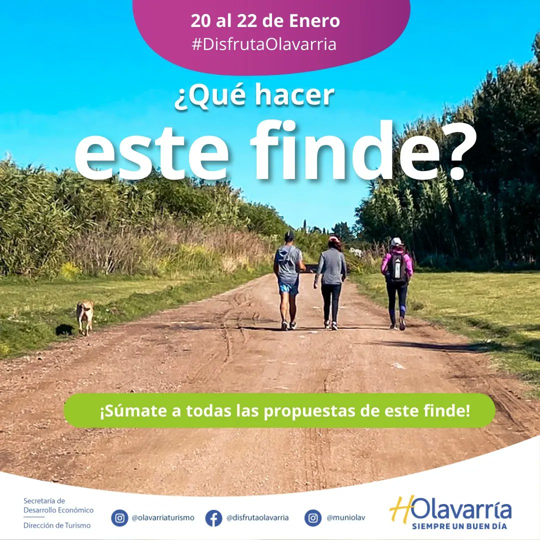 ¡Si nunca sabes qué hacer este post es ideal para que aproveches Olavarría al máximo! 😉🤩

Mirá todas las propuestas ingresando a instagram.com/p/CnpAMcAO1N3/…