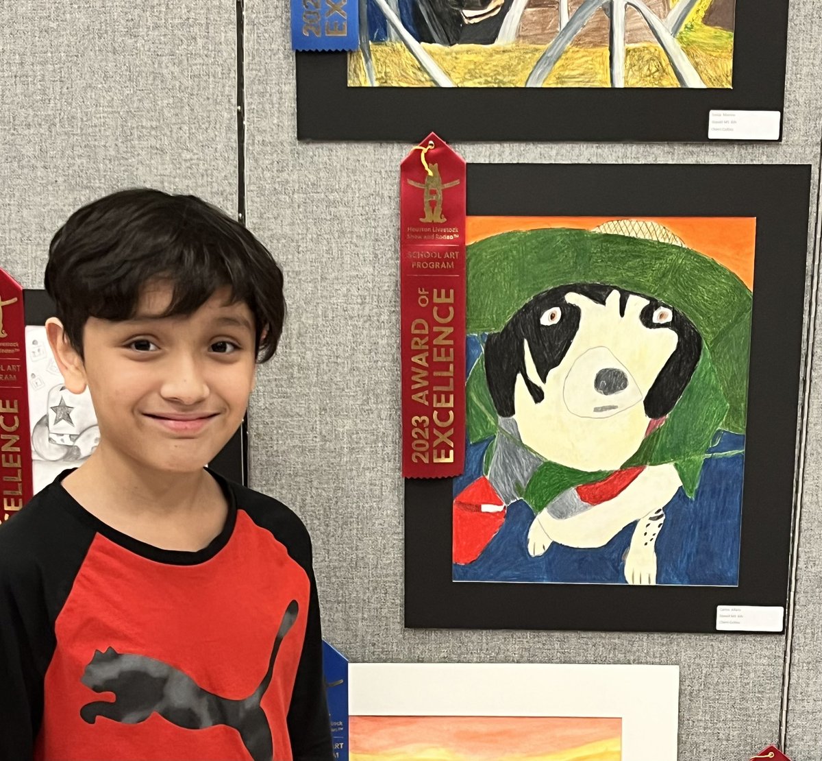 Great rodeo show this year! Congratulations @StovallMS_AISD @AldineArt #AldineConnected #AmplifyAldineArt