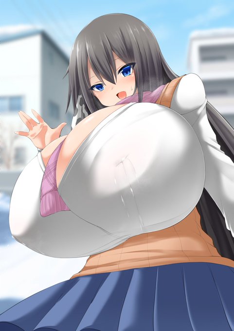 寒くてもおっぱいは大きければ大きいほどよい 