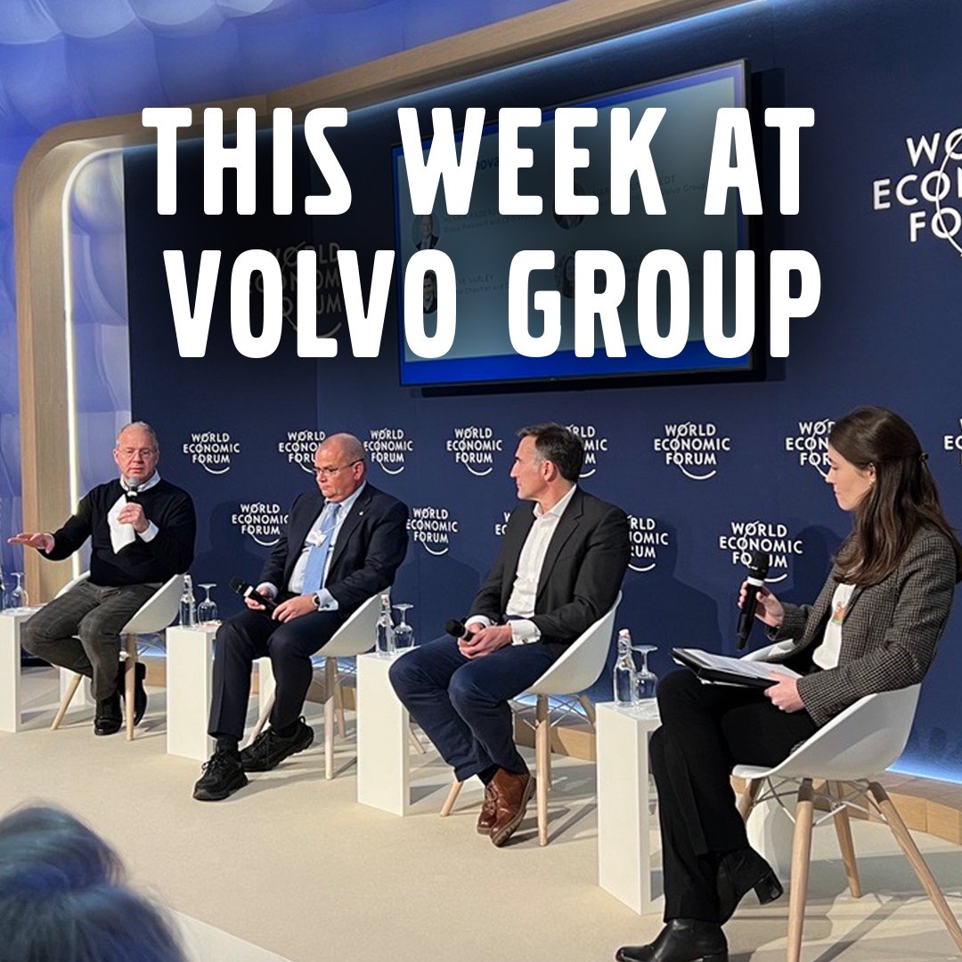 #VolvoGroupWeek highlights:
➡️ <a href="/VolvoGroup/">Volvo Group</a> hosts First Movers Coalition session at #wef23
➡️ Volvo Group Venture Capital invests in <a href="/Waabi_ai/">Waabi</a> - that develops that develops autonomous trucking technology.
➡️ <a href="/PrevostCoach/">Prevost</a> introduces the next generation of the H3-45 #VolvoBuses