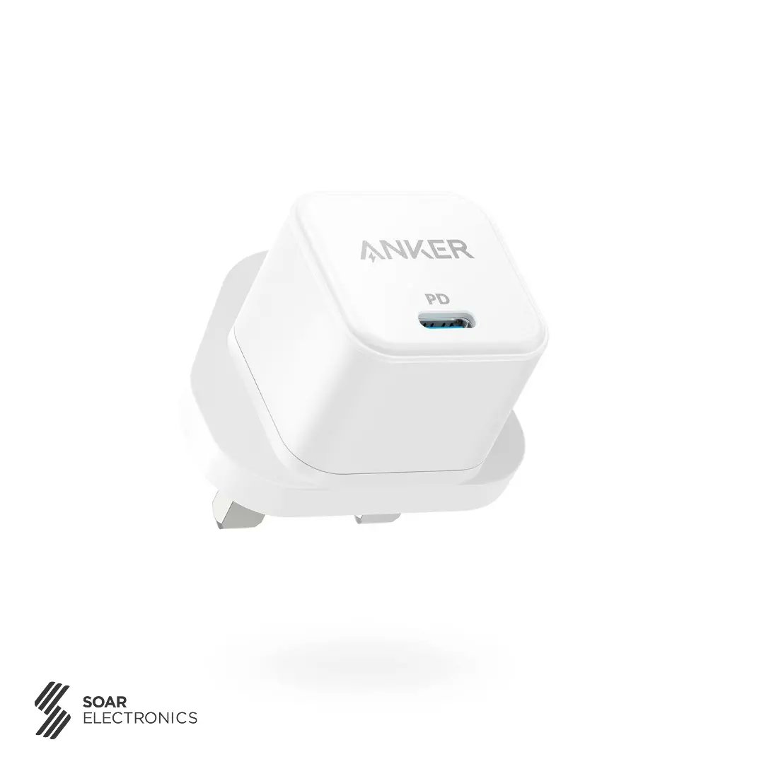 SoarElectronics's tweet photo. Price: GH¢ 255
Anker PowerPort III 20W USB C Charger. 
Power up the iPhone 14 series &amp; older models  to 50% in less than half an hour—that’s 3x faster compared to an original 5W charger

 https://t.co/ZdtoQgEPvt
#AnkerGhana #SoarElectronics #iPhone #Accrawedey  #Samsung  #Tablets https://t.co/j3vUyvHX6C