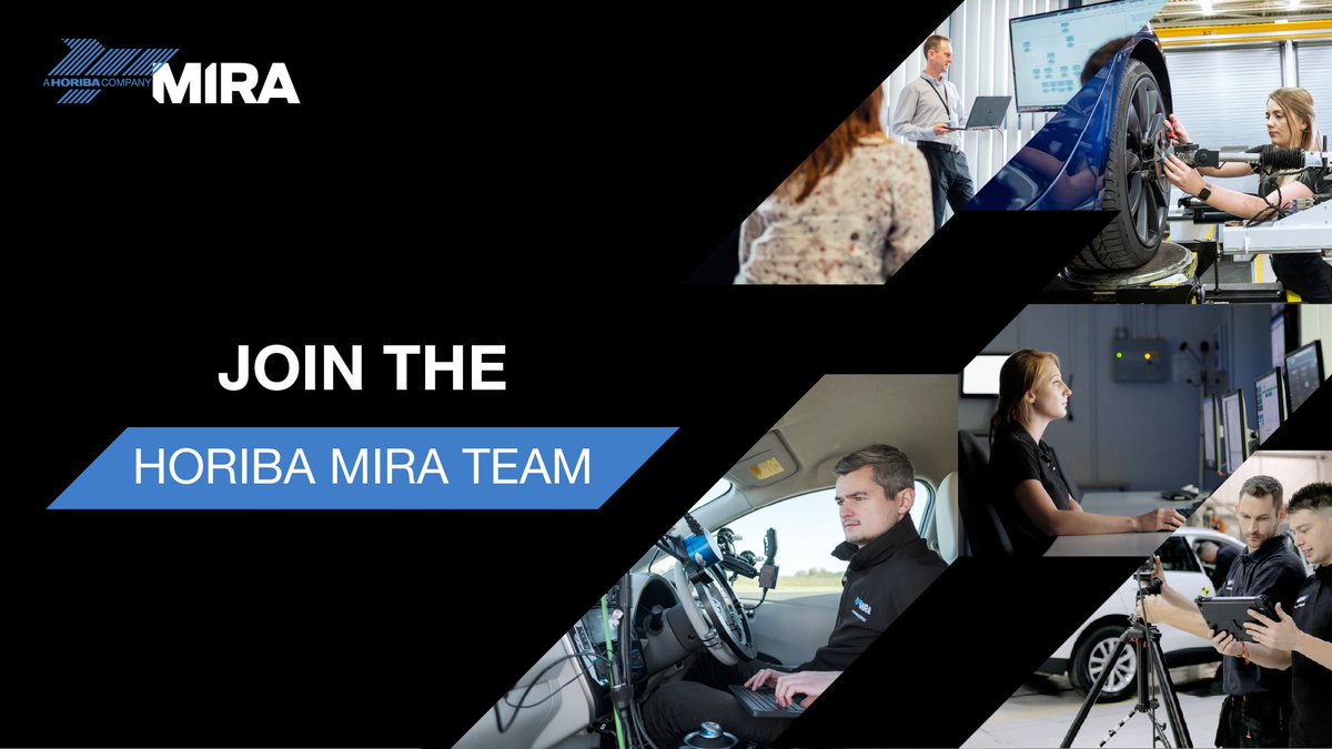 MIRAEngineering's tweet image. Looking for a new role?

We&apos;re undergoing a period of exciting growth and recruiting across multiple departments within the business. Join our team and help shape the future of travel: bit.ly/3jVVzJ5

#HORIBAMIRA #WeAreHiring #JobsInEngineering #JobsInAutomotive