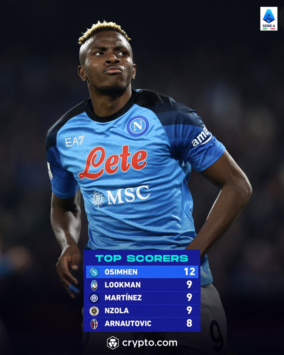GJustjuve's tweet photo. Osimhen was sold to Napoli for €70m + over €10m in bonuses, €20m of that was made up of 4 players.

Liguori, one of the players given a hugely-inflated transfer value confirms: ‘never even been to Lille. They ruined our careers.’

Let’s enjoy the top scorer of Serie A. https://t.co/Jza5IvEU6Y