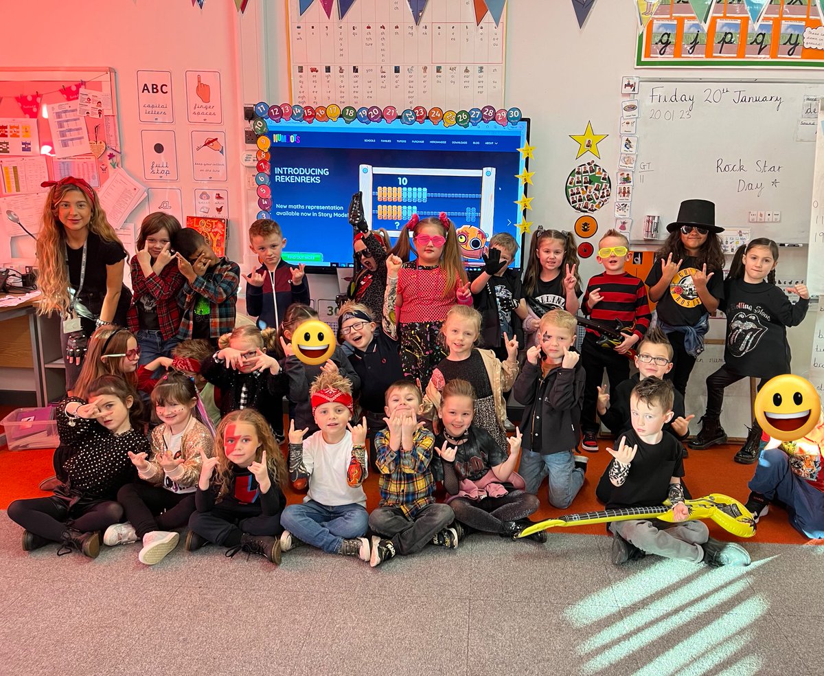 EastfieldPSHull's tweet photo. 1RL have rocked it out today learning our number bonds and counting in 2s! 🎸🌟 #1RL #epsmaths https://t.co/vfe1B618Ud
