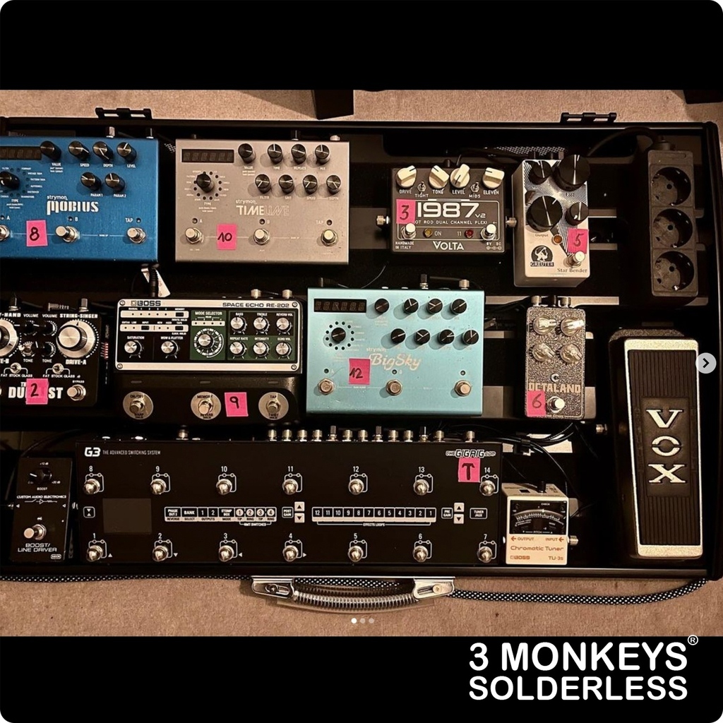 Wow!! #REPOST @stefankahne_music⁠
my new pedal board. thank you so much @schmidt_array_pedalboards. the best! the vox wah will be replaced by an @greuteraudio wah R.I.K. special thanks to <a href="/philipp/">Phil Jahner</a>.hahn for helping me. ready of the shows this year!⁠
-… instagr.am/p/Cno8K7guxgM/