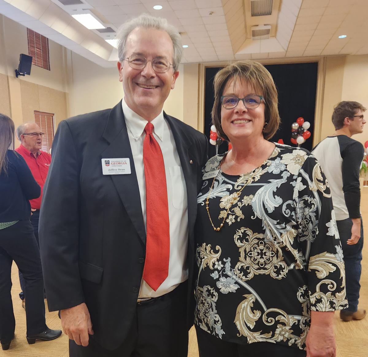 Yesterday, UGA Griffin Campus welcomed Dr. Jeffrey F.D. Dean, Ph.D. as their new Asst. Provost and Campus Director.  Lisa Durden, Chamber Executive Director, and Kristie Stodghill-Head, Chamber Board Member, were in attendance.