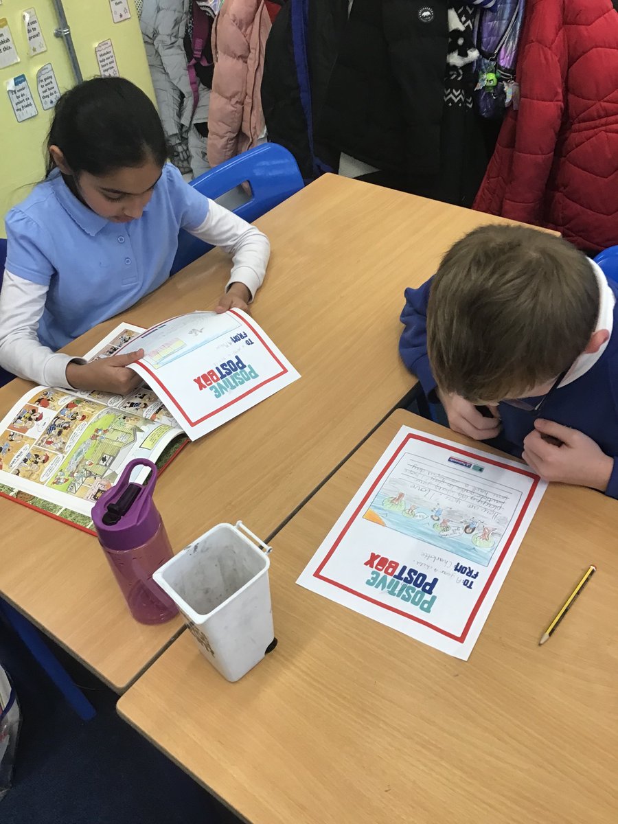HaimoSchool's tweet photo. 4Y Medusa Merger class have been enjoying opening and reading our #PositivePostBox letters from @HunsburyParkPS @DianaAward @AntiBullyingPro @AskNationwide https://t.co/D7s1Ghow6S