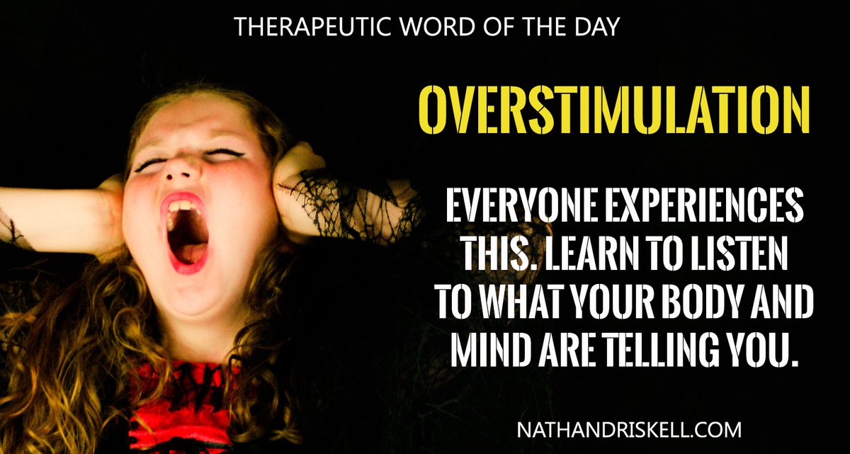 NathanDriskell's tweet image. Everyone is overstimulated from time to time. Sometimes, we need to step back and regroup. #overstimulation bit.ly/2f6vp4V