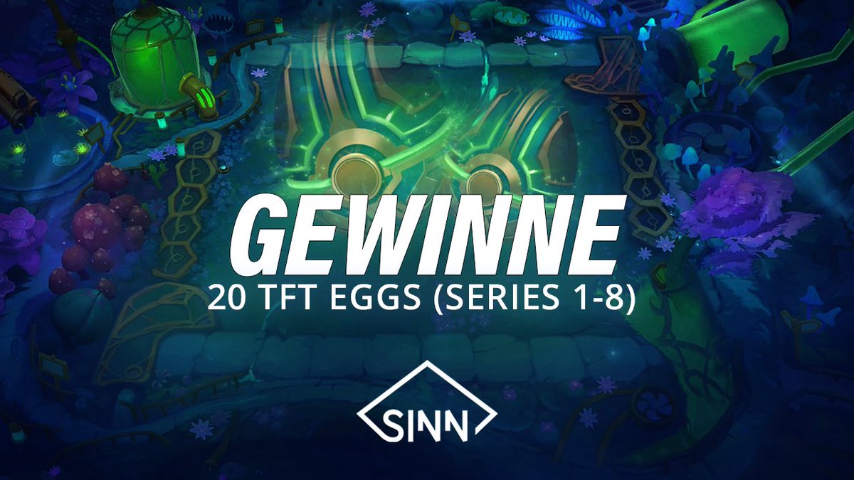 Im Rahmen des #LeaguePartner Programms dürfen wir 10x20 TFT Eggs (Series 1-8) an euch verlosen.

So nehmt ihr Teil:
☑ Folgt uns
☑ Liked &amp; RT diesen Tweet
☑ Postet eure Lieblings-Comp (TFT) in die Kommentare

Viel Glück 🍀
ESS: 31.01.2023