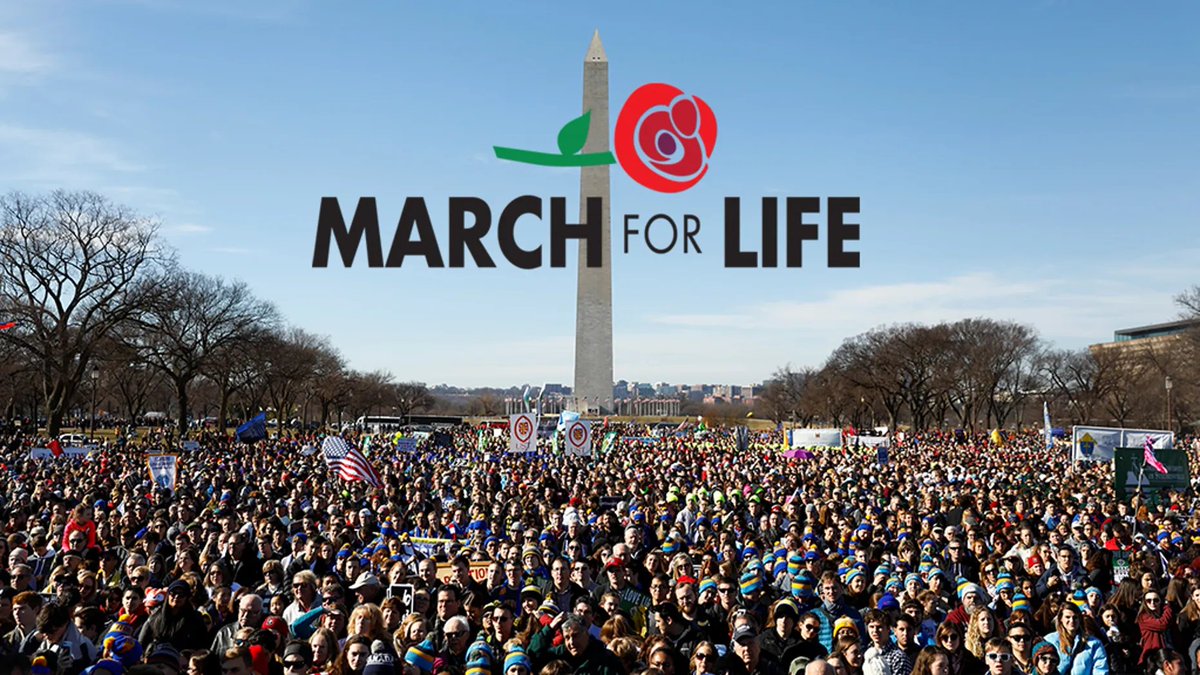 May God bless and protect those that March for Life today. And may He end, in our days, the scourge and evil of abortion!