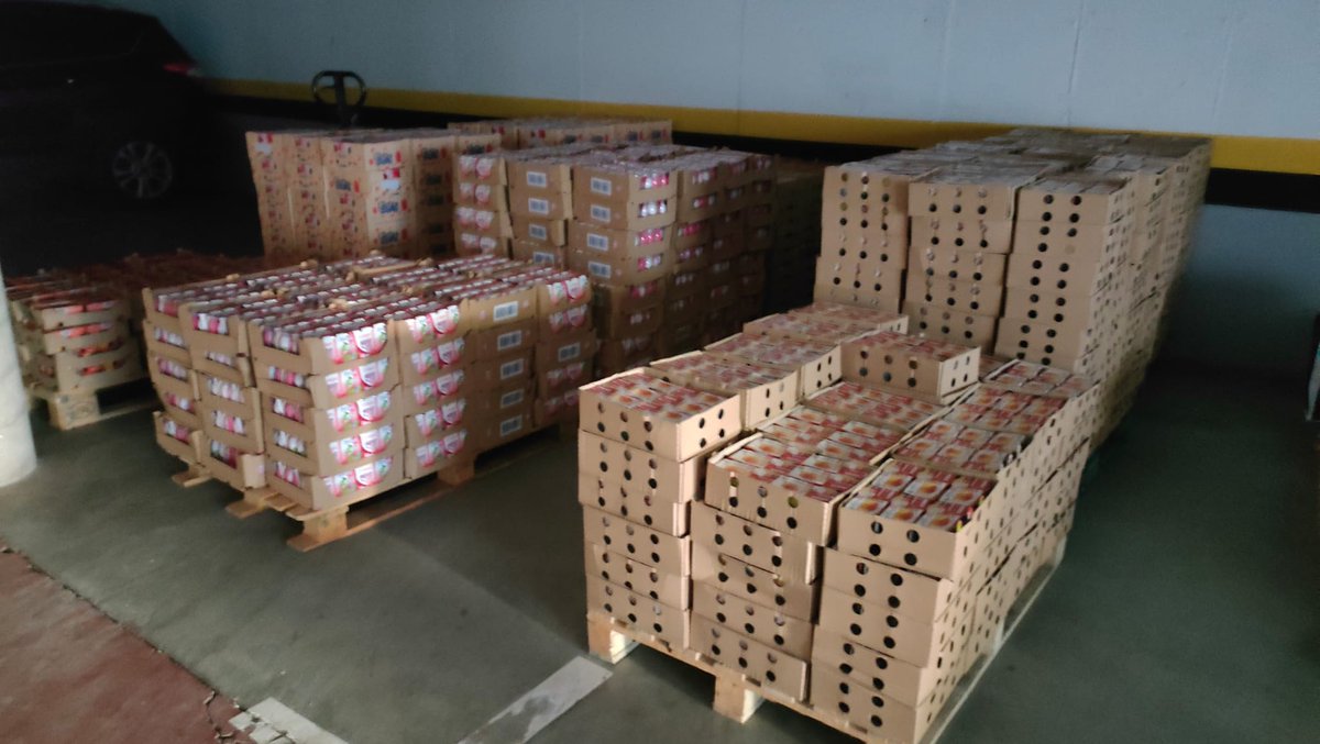 Sorpresa! Reparto para mañana 21 de Enero del 2023, destinado a 25 Centros de Madrid. Será una gran ayuda para los Centros Sociales!