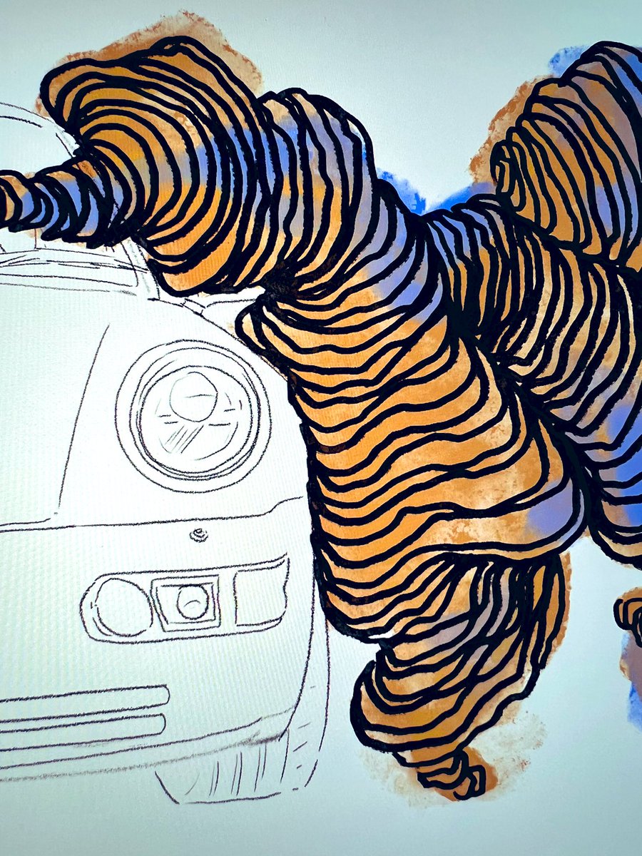 MotionsNft's tweet photo. Doo dii doo. Doing a drawing ✍️ #wip #TezosNFTs https://t.co/f9L3Nixs82