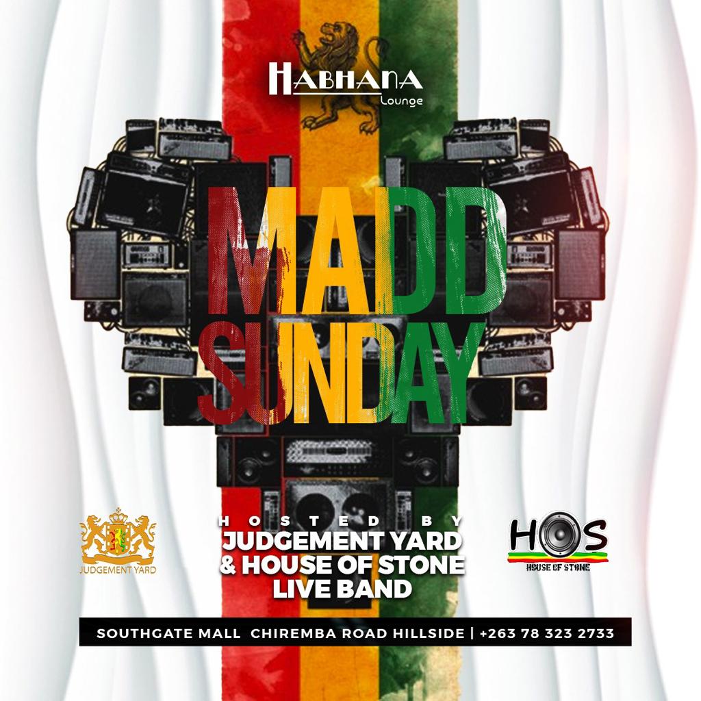 This and every Sunday linkop for some live Reggae music with House of Stone bk2bk with Jugdement Yard Sound.