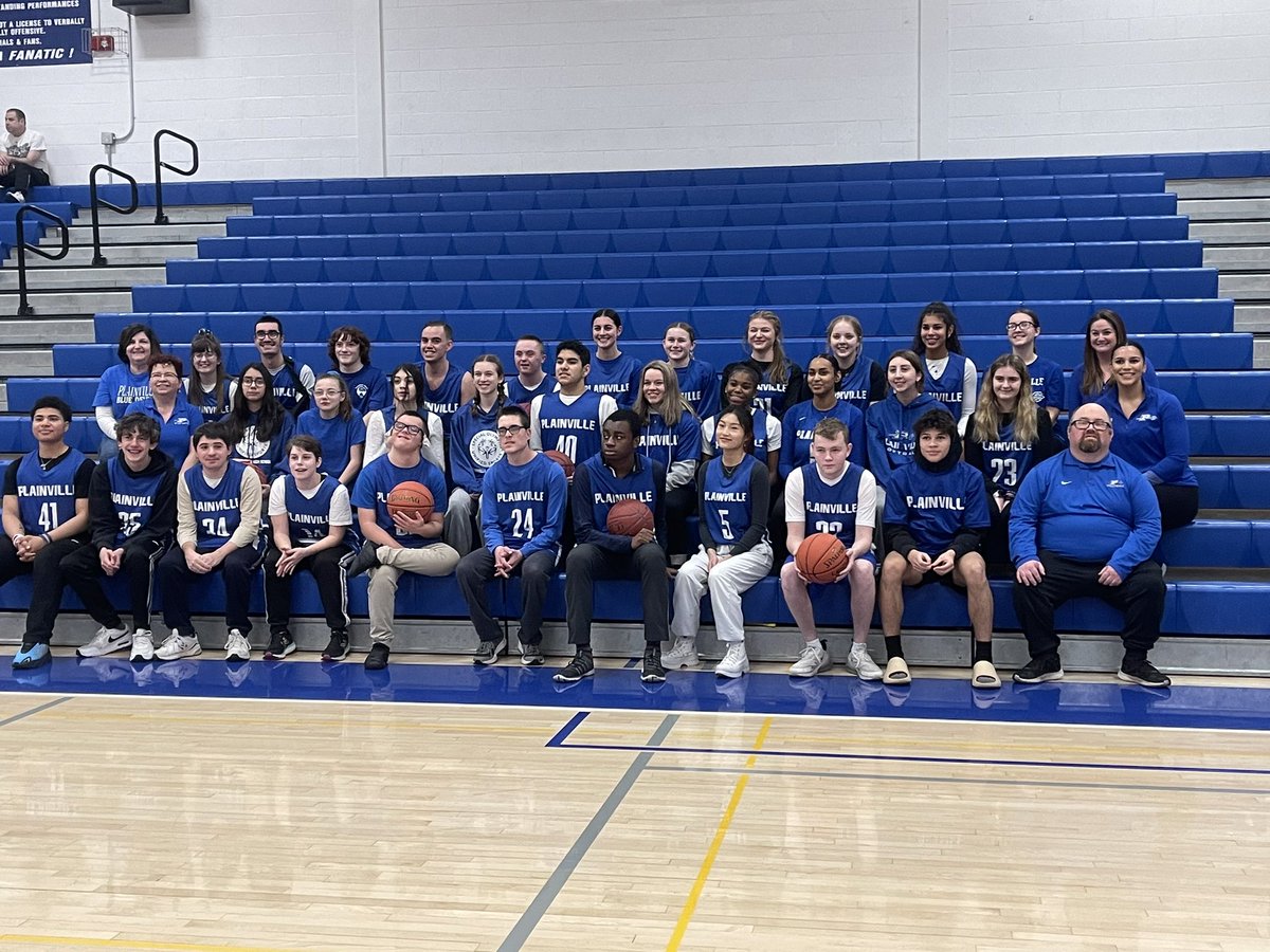 Plainville Unified Sports (@plainvilleunif1) on Twitter photo Last night was AMAZING for <a href="/PLVBlueDevils/">Plainville High School Athletics</a> 💙Thank you to all of the fans&participants. We won’t post the final score due to respect for the faculty..🫣but there may have been a 50 point difference (keep practicing)#WeArePlainville #PlayUnifiedCT <a href="/SOCTconnecticut/">Special Olympics CT</a> <a href="/CIAC_Unified/">CIAC SOCT Unified Sports</a> Last night was AMAZING for <a href="/PLVBlueDevils/">Plainville High School Athletics</a> 💙Thank you to all of the fans&participants. We won’t post the final score due to respect for the faculty..🫣but there may have been a 50 point difference (keep practicing)#WeArePlainville #PlayUnifiedCT <a href="/SOCTconnecticut/">Special Olympics CT</a> <a href="/CIAC_Unified/">CIAC SOCT Unified Sports</a>