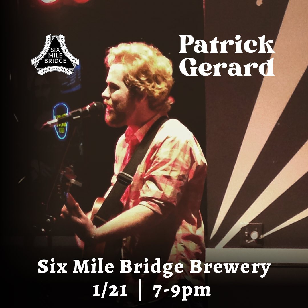 Join me at @SMBbeer Saturday for some live music beginning at 7pm! 😊✌🏼

#PatrickGerard #stlouisgram #stl #livemusic #stlmusicscene #stlmusic #stlcountrymusic #countrymusic #Stlouis #Country #Brewery