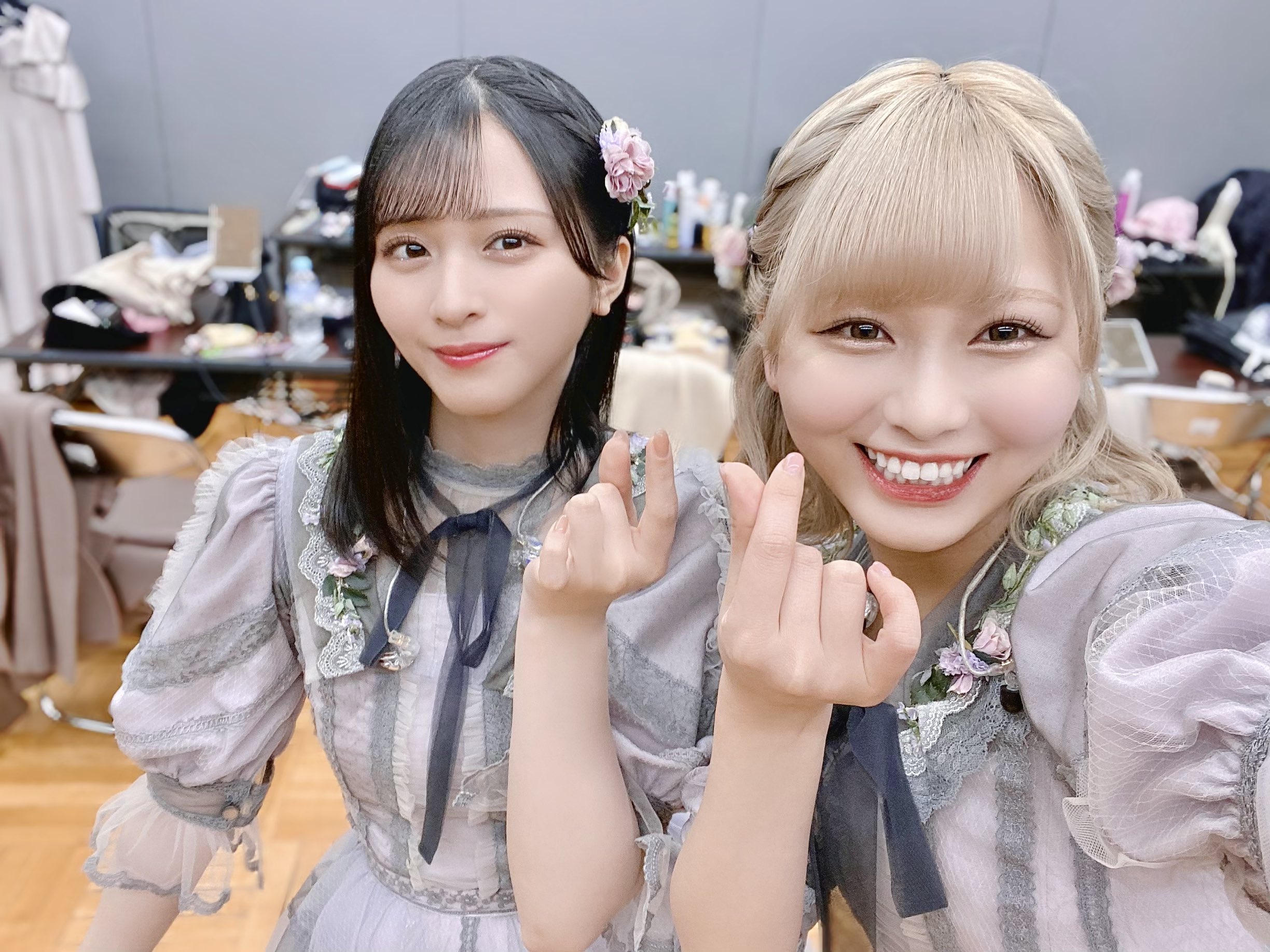 大場花菜 佐々木舞香 サイン入り チェキ アイドル
