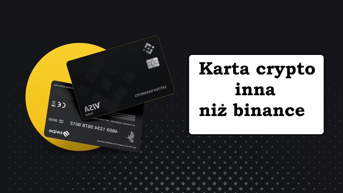 SzwajcarFx's tweet image. #karta #crypto #niebinance 
Z jakich kart crypto innych niż binance korzystacie?