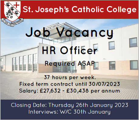 HR Officer required.
Please click the link below to apply.
eteach.com/job/hr-officer…