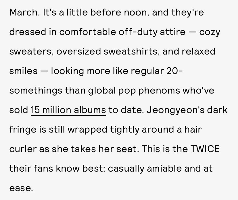 tzuwieee25's tweet photo. When PD Form of Therapy once said TWICE doesnt feel like a huge popstar who’s unreachable bcos these nine girls are always so down to earth, this is so accurate. Anyone attests to this. The way the girls also ended their US concert doing live while eating cereal from a cup 🥹 https://t.co/oOMZnRt31K
