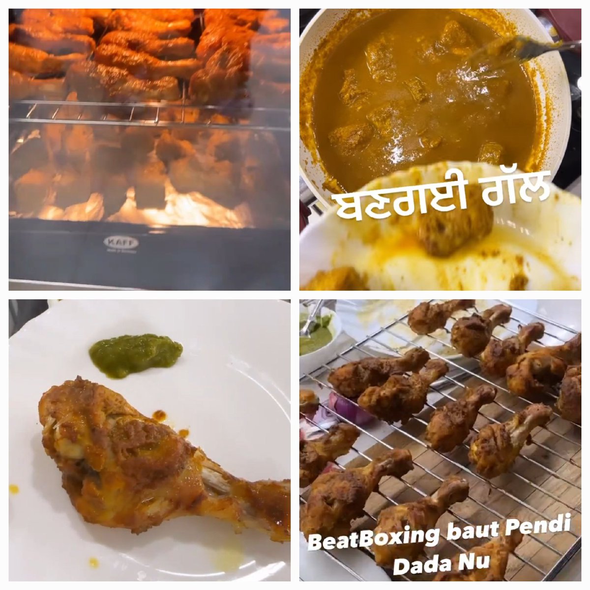 HarshdeepNanda's tweet photo. Mere kol b uss griller vich grill karan  koi paanda nahi hai par tuhaada Kam safal honda dekh Manu b honsla aa gaya hai ki I can do it 😤
BTW it looks luscious 😋 @diljitdosanjh https://t.co/dQohkpvw11