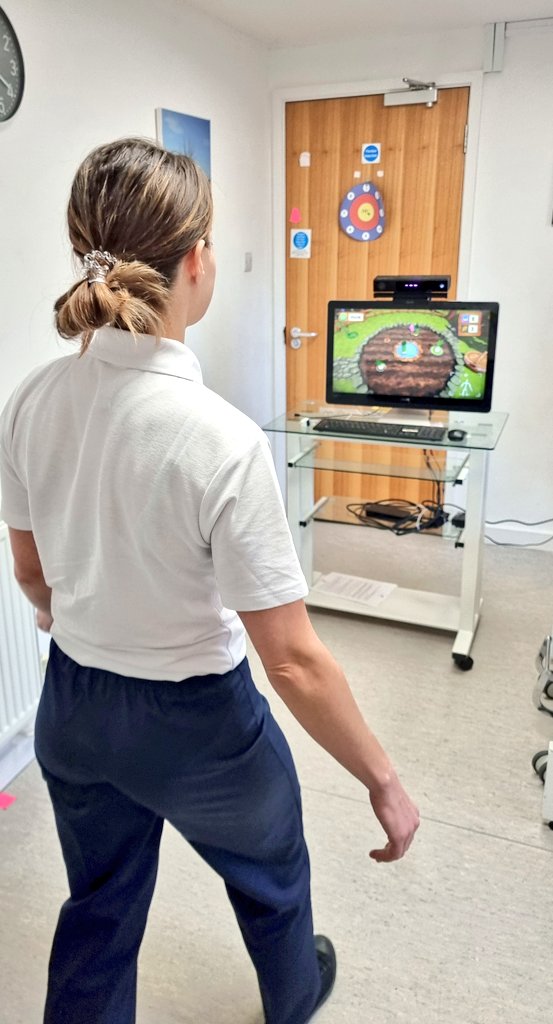 Emma_TheOT's tweet photo. Today I visited Neurobility and what a fab end to the week! We are implementing a fantastic MindMotionGo project. π What's even cooler is that it will be run by Physio student Hayley.
@emmaneurophysio @MindMazeTech #MindMotionGo #Mindmaze #rehab #UCB #physiotherapy https://t.co/AwXhW9lvxI
