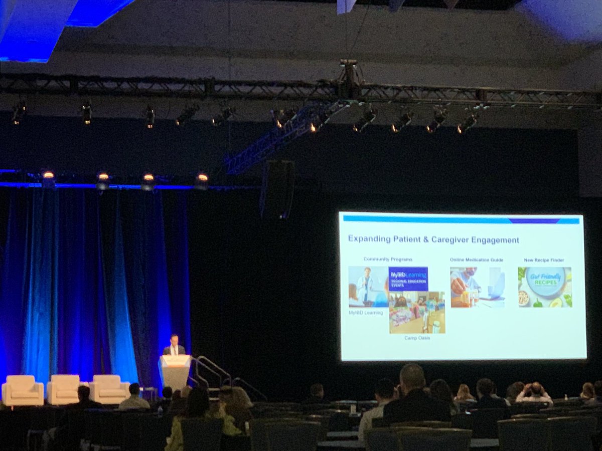 VoiceForIBD's tweet photo. Kicking off day 2 at #CCCongress23 with @MichaelOssoCEO providing 2023 updates from the @CrohnsColitisFn ! #IBDvisible #IBDAwareness  #IBDWarrior #VoiceForIBD #VoiceForChange #IBD #Crohns #UC #invisibleillness #autoimmunedisease #committedtoacure #untilwefindacure https://t.co/82gk0YYcaU