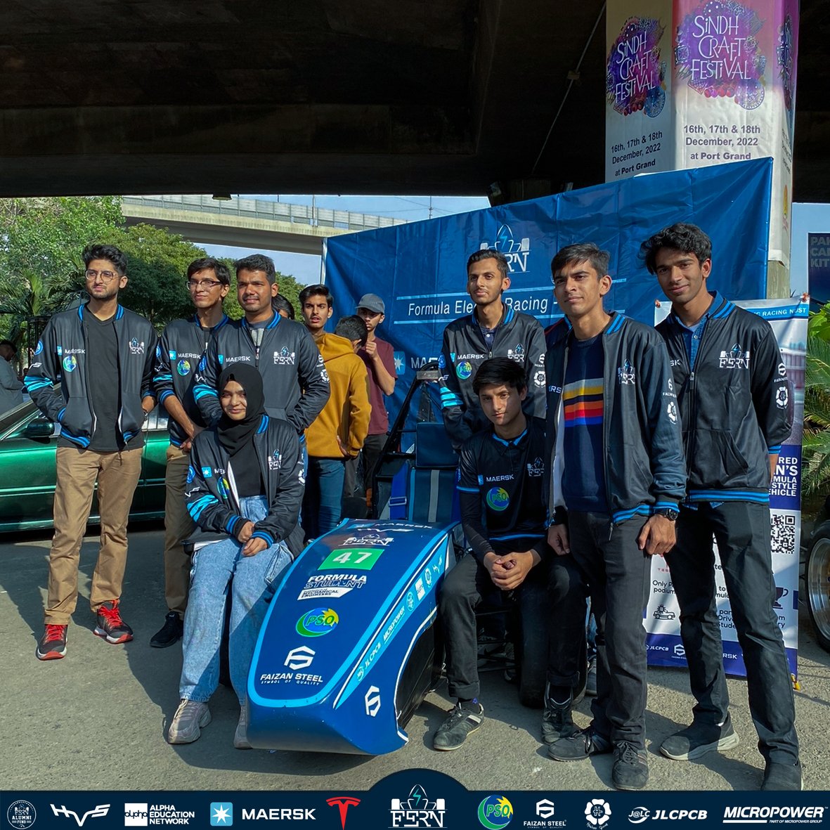 formulaenust's tweet photo. Throwback to when we showcased our vehicle amongst all the wonder cars of Karachi at the @PakWheels Autoshow 2022 at Port grand Karachi. An amazing experience to say the least!

@JLCPCB @PSOPakistan @FaizanSteel  #HydrogenVehickeSystems #HashooGroup @Micropower 

#EV #NUST #DV https://t.co/cd06cuPSef