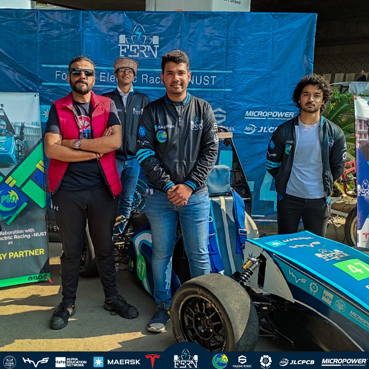 formulaenust's tweet photo. Throwback to when we showcased our vehicle amongst all the wonder cars of Karachi at the @PakWheels Autoshow 2022 at Port grand Karachi. An amazing experience to say the least!

@JLCPCB @PSOPakistan @FaizanSteel  #HydrogenVehickeSystems #HashooGroup @Micropower 

#EV #NUST #DV https://t.co/cd06cuPSef