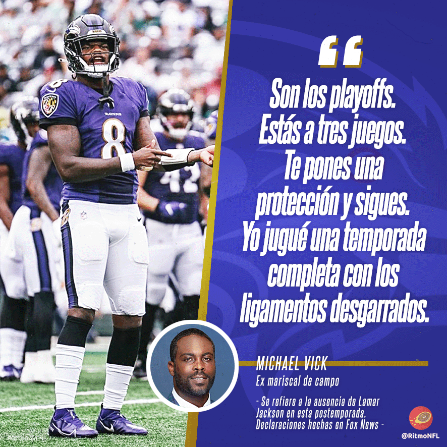 RitmoNfl's tweet photo. Dos ex mariscales de campo "corredores" dicen lo contrario sobre el mismo tema (Lamar Jackson). ¿De qué lado estás tú?

Like ❤️ Michael Vick
Retweet 🔁 Robert Griffin III https://t.co/MBGzM0JmGV